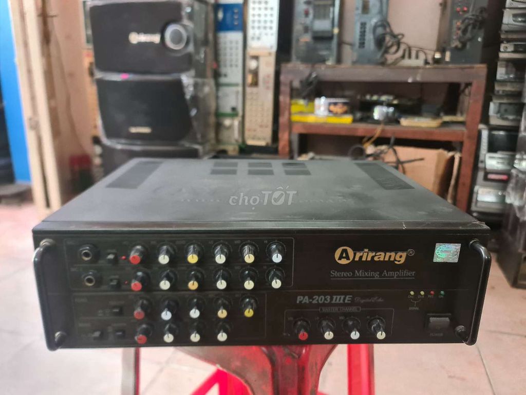 Amply karaoke Arirang PA 203E. Mua bán Tivi, Âm thanh tại Quận 3 Tp Hồ Chí Minh được đăng bởi Xuanthuy hình 1