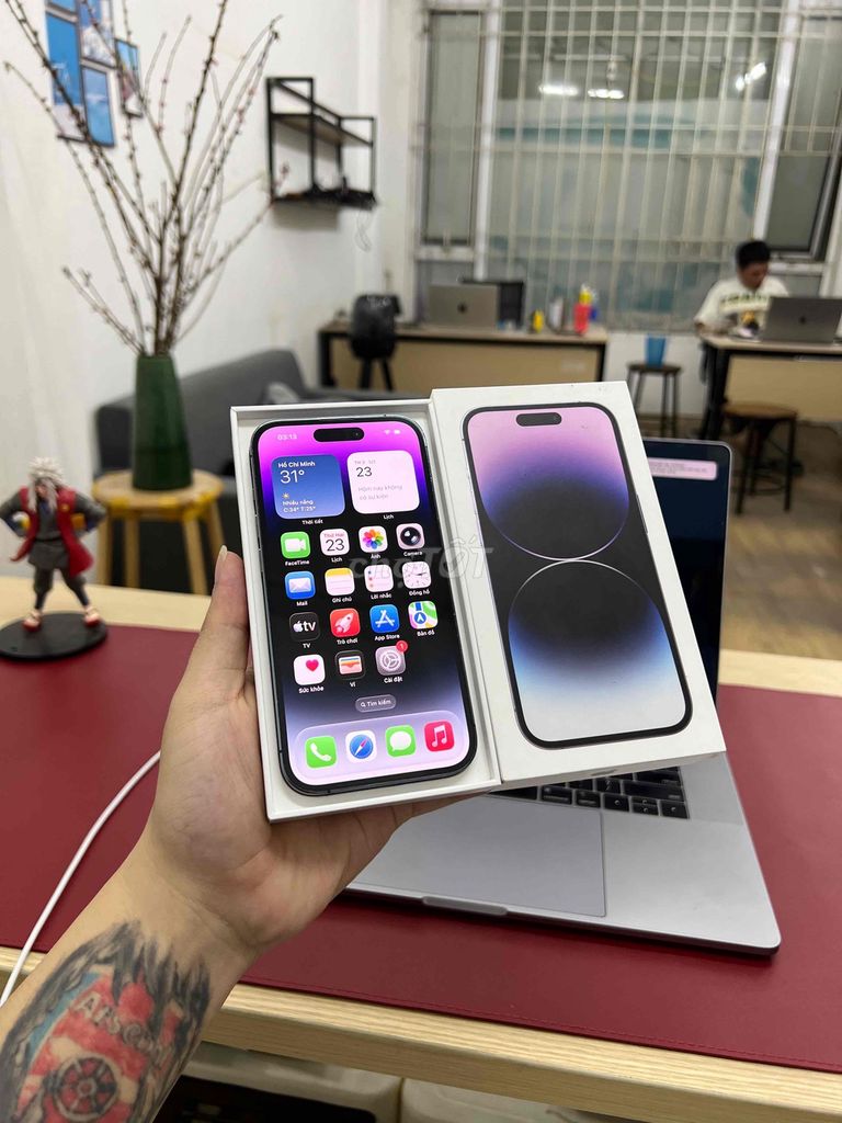 iPhone 14 Pro Vn/a 128G Zin Áp Full Chức Năng. Mua bán Điện thoại tại Quận Đống Đa Hà Nội được đăng bởi Hà Nội Mobile Bao Duyệt Nợ Xấu hình 1