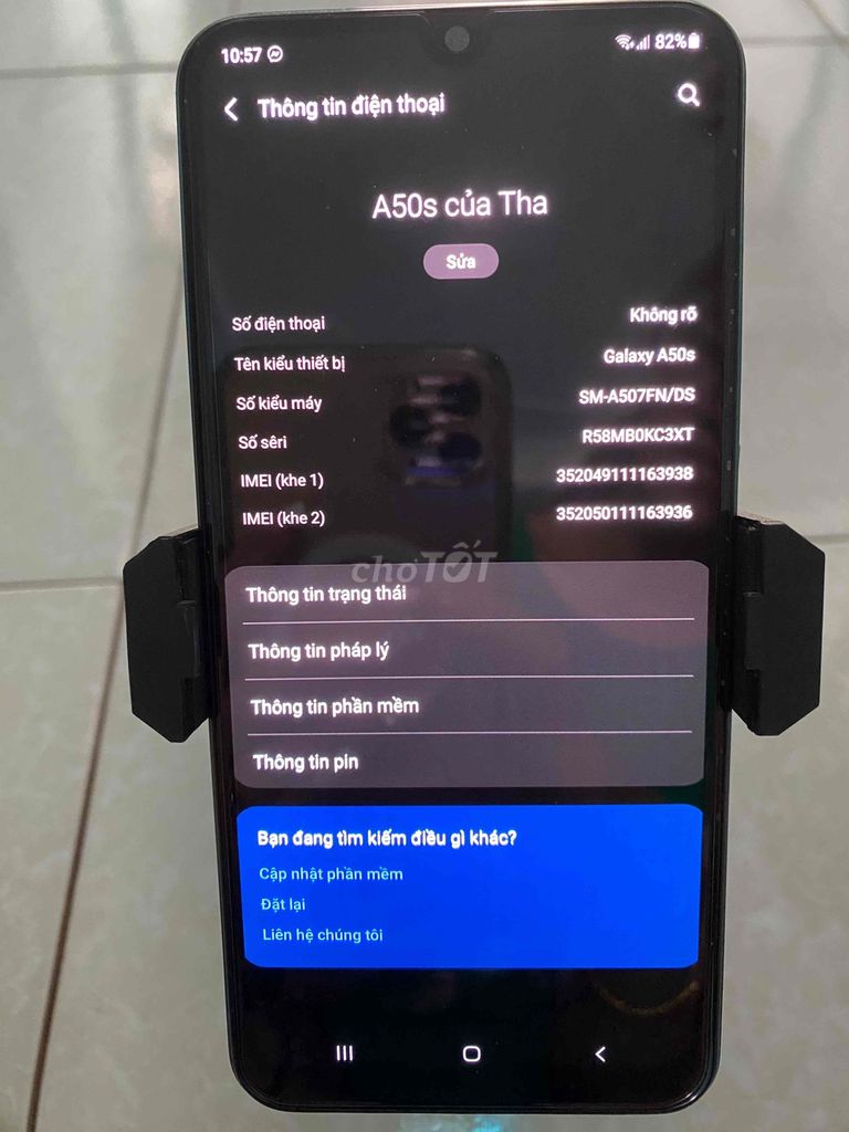 Samsung Galaxy A50s xanh. Mua bán Điện thoại tại Huyện Hòa Vang Đà Nẵng được đăng bởi Nguyễn Minh Thư hình 1