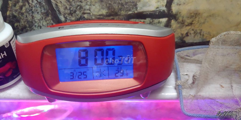 Đồng hồ để bàn nhiều chức năng, từ Nhật. Mua bán Nội thất, đồ gia dụng khác tại Quận Phú Nhuận Tp Hồ Chí Minh được đăng bởi Le Khiem hình 1