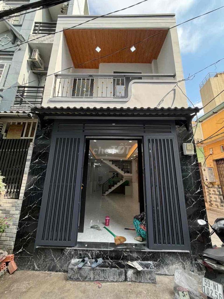 Bán nhà NEW 49m2, 4,8TỶ , Hương Lộ 2 (ngã tư Bình Trị Đông) 2 Tầng