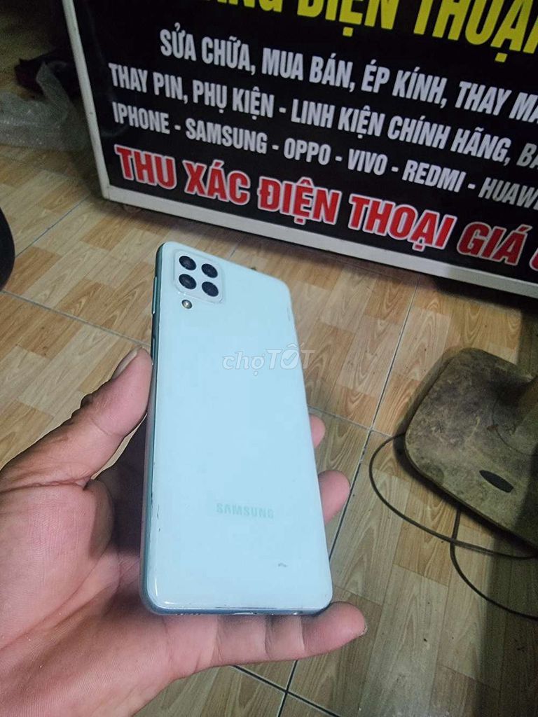 Samsung Galaxy A22 128GB Xanh. Mua bán Điện thoại tại Thành phố Vũng Tàu Bà Rịa - Vũng Tàu được đăng bởi sơn vũng tàu hình 1