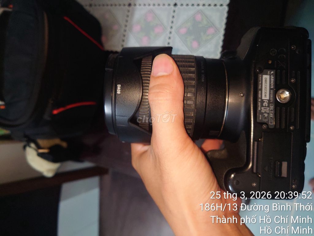 Máy ảnh Canon 650D + Tamron 17-50 F2.8 non VC. Mua bán Máy ảnh, Máy quay tại Quận 11 Tp Hồ Chí Minh được đăng bởi Quốc Trí hình 1