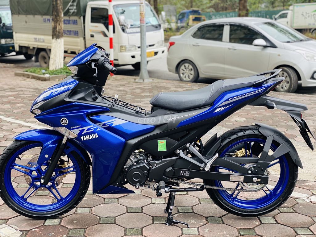YAMAHA EXCITER 155 MÀU XANH GP CHÍNH CHỦ ZIN CHẤT.. Mua bán Xe máy tại Quận Hai Bà Trưng Hà Nội được đăng bởi A.SỰ hình 3