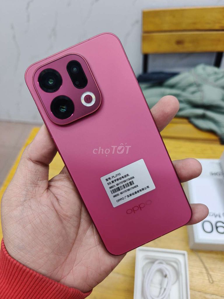 OPPO Find X9 Đỏ. Mua bán Điện thoại tại Thành phố Nam Định Nam Định được đăng bởi Tạ Tất Thành hình 1