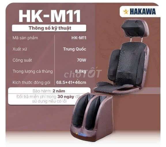 Xả đệm massage toàn thân nhật bản HAKAWA. Mua bán Bàn ghế tại Thành phố Dĩ An Bình Dương được đăng bởi hoang thanh  hình 1