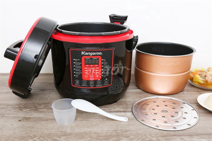 Nồi áp suất điện Kangaroo KG6P2 6 lít. Mua bán Bếp, lò, đồ điện nhà bếp tại Thành phố Vĩnh Long Vĩnh Long được đăng bởi Duy Lê hình 1