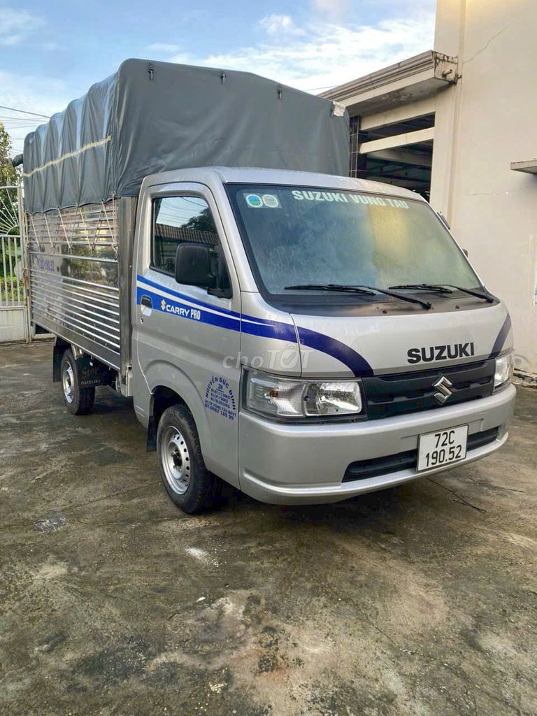 bán xe tải Suzuki Pro 2021 mui bạt ít đi, giá rẻ