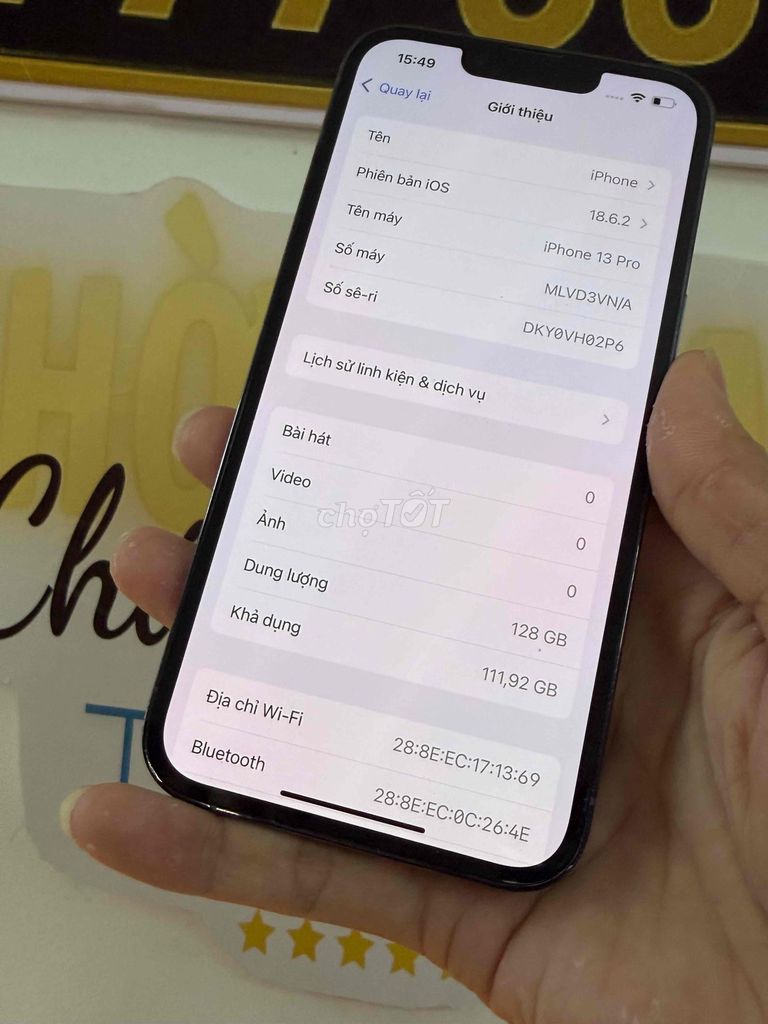 iphone 13 pro 128Gb chính hãng Vna zin đẹp. Mua bán Điện thoại tại Quận Tân Phú Tp Hồ Chí Minh được đăng bởi trương thành hưng hình 1