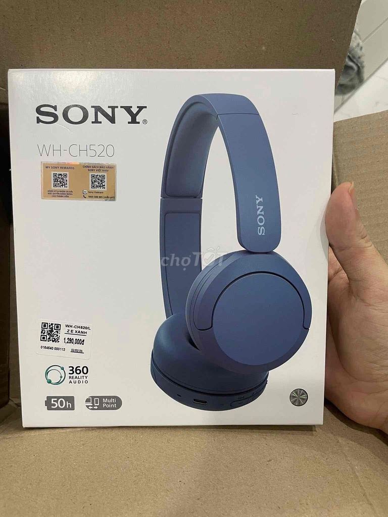 tai nghe Sony CH520 mới fullbox. Mua bán Thiết bị đeo thông minh tại Quận Gò Vấp Tp Hồ Chí Minh được đăng bởi Nguyen Do hình 1