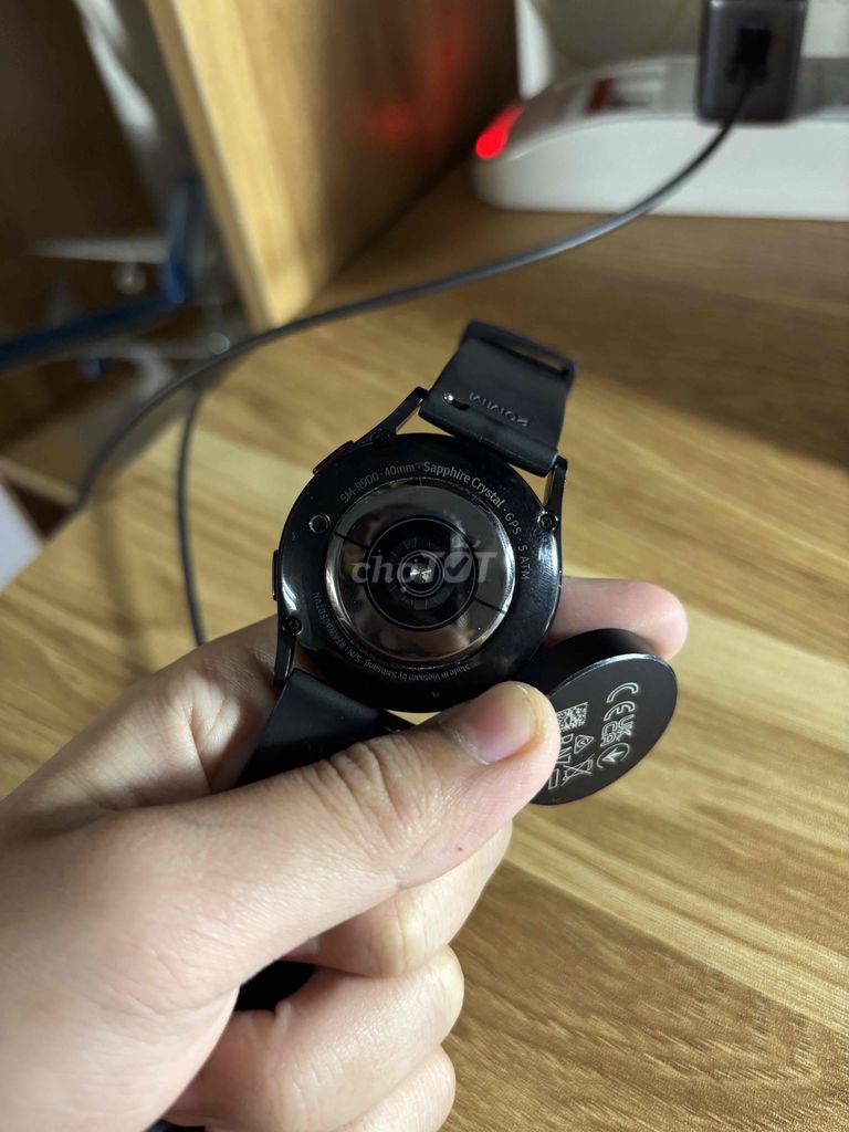 Samsung Watch 5 40mm Đen Sapphire Crystal. Mua bán Thiết bị đeo thông minh tại Huyện Đơn Dương Lâm Đồng được đăng bởi Đoàn Trần Thức hình 1