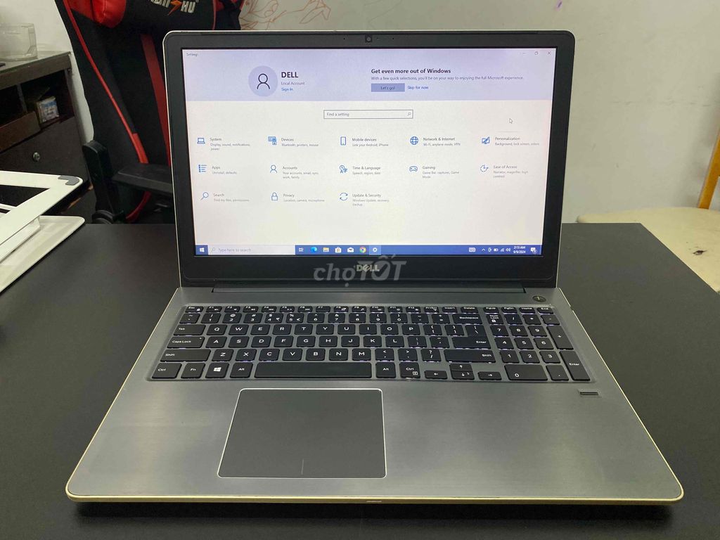 DELL 5568/ i5-7200u/ NVIDIA 940MX đẹp 98%