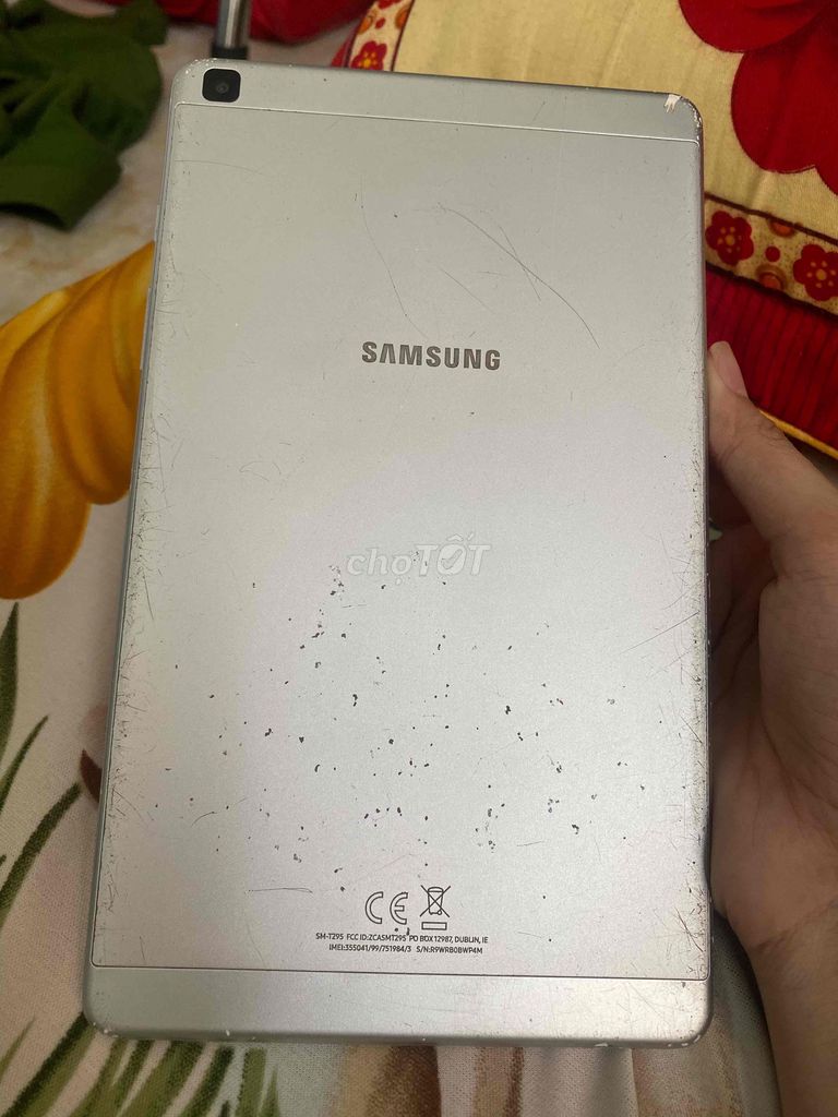 Samsung Galaxy Tab A Bạc. Mua bán Máy tính bảng tại Quận Cái Răng Cần Thơ được đăng bởi Nguyen nhi  hình 1