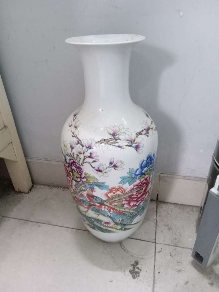 Bình hoa Gốm chim phụng Cổ điển. Mua bán Cây cảnh, đồ trang trí tại Quận 1 Tp Hồ Chí Minh được đăng bởi Chanh Nguyen hình 1
