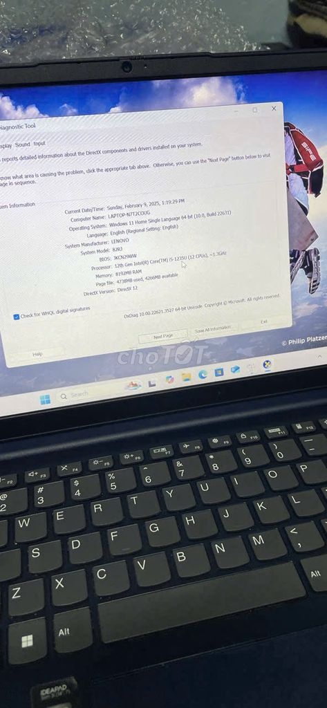 Lenovo 82RJ i5-1235U 8GB/512GB. Mua bán Laptop tại Quận Liên Chiểu Đà Nẵng được đăng bởi Kha Nguyen hình 1