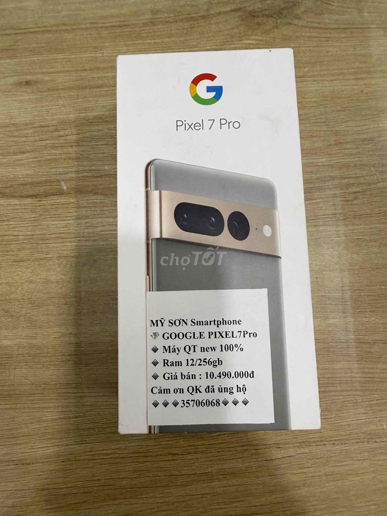 Pixel 7 Pro 256GB mới 100%