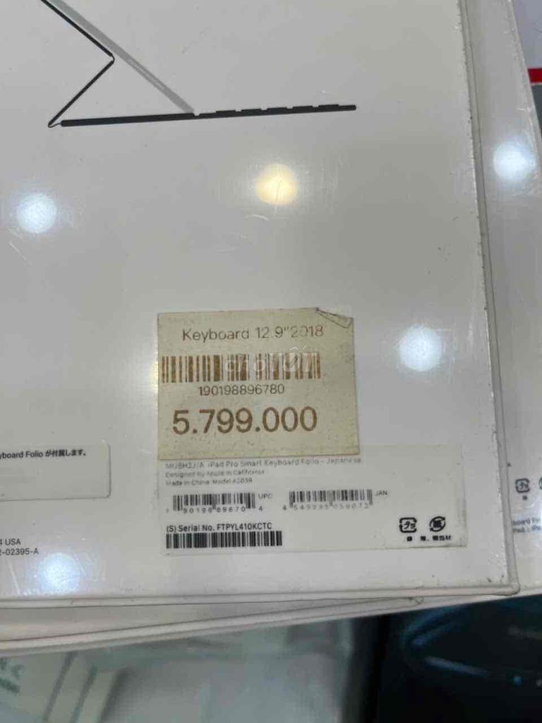 Bao da bàn phím iPad Air 6 13inch hoặc iPad Pro 20