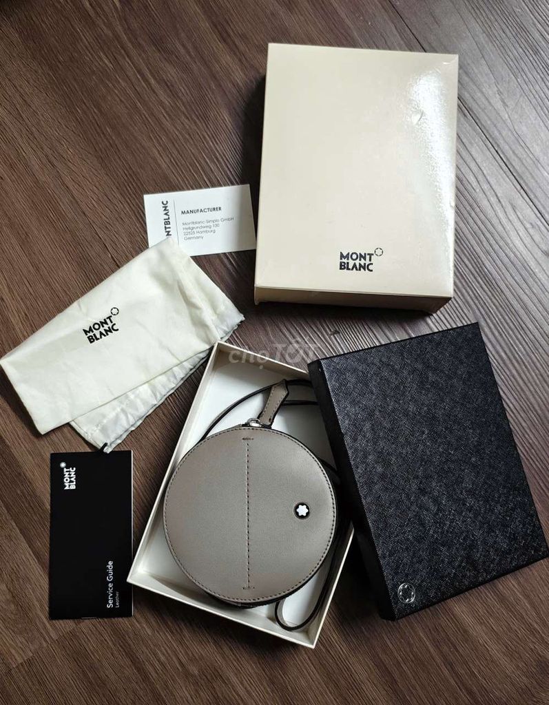 Túi đeo chéo Montblanc Da cao cấp Xám. Mua bán Túi xách tại Quận 4 Tp Hồ Chí Minh được đăng bởi Anh Đinh hình 1