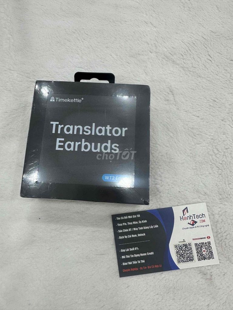 Tai nghe Timekettle WT2 Edge Đen New Seal Mỹ. Mua bán Tivi, Âm thanh tại Quận 3 Tp Hồ Chí Minh được đăng bởi Hạnh Tech hình 1