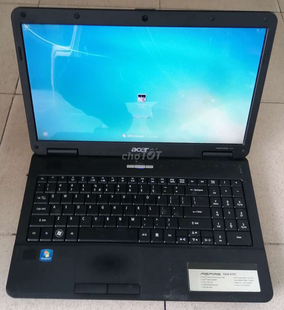 Acer Aspire  Celeron 900 15.6 inch 6GB/HDD Like Ne. Mua bán Laptop tại Quận 10 Tp Hồ Chí Minh được đăng bởi hòa hình 1
