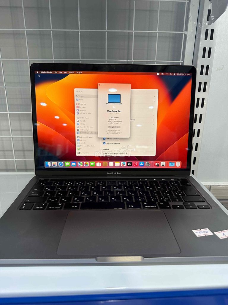MacBook Pro 13inch M1 8GB/256GB Pin 87 mã nhật. Mua bán Laptop tại Quận 5 Tp Hồ Chí Minh được đăng bởi Phan Thế Phong  hình 1