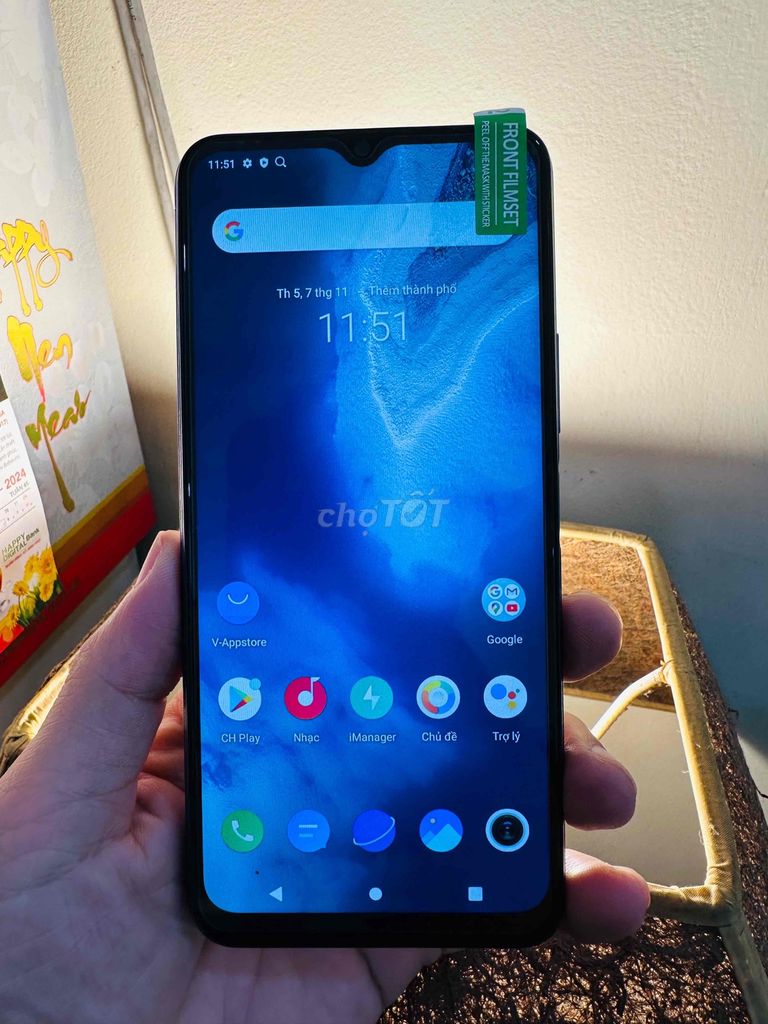 🎖️Vivo Y20-S- 128GB Xanh dương Mới 100%🎖️. Mua bán Điện thoại tại Quận Gò Vấp Tp Hồ Chí Minh được đăng bởi GIA NGUYỄN STORE hình 2