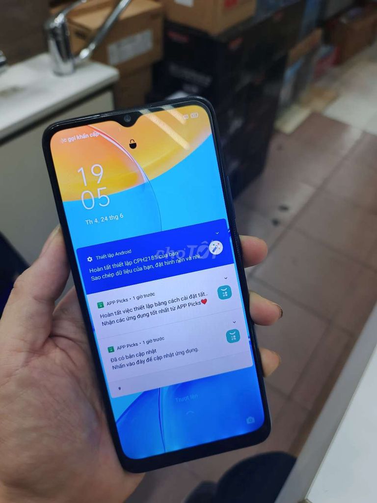 Oppo A15 pin 5000mA máy 2 sim. Mua bán Điện thoại tại Quận Bắc Từ Liêm Hà Nội được đăng bởi Mr Shin hình 1