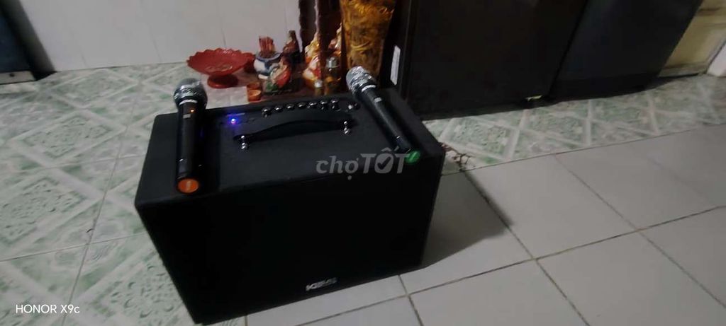 Loa karaoke Acnos CS250PU Đen. Mua bán Tivi, Âm thanh tại Quận 12 Tp Hồ Chí Minh được đăng bởi vi tung hình 1