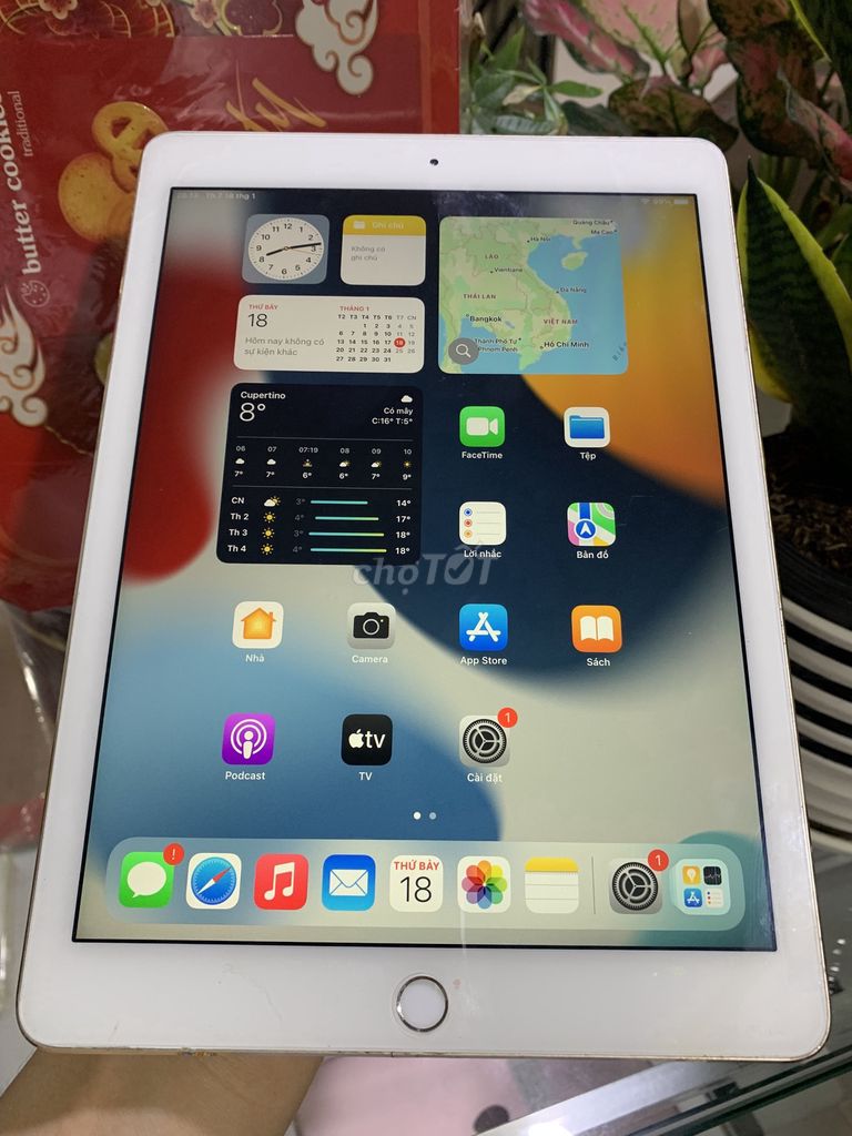 iPad Air 2 Wifi 64Gb gold đẹp như mới đón xuân về