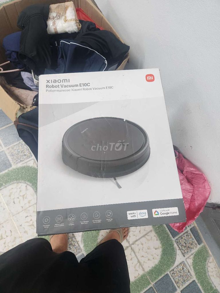Robot hút bụi Xiaomi E10C Đen Đã sử dụng. Mua bán Thiết bị vệ sinh, nhà tắm tại Huyện Củ Chi Tp Hồ Chí Minh được đăng bởi Tuấn hình 1