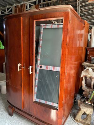 Tủ quần áo full gõ hai cánh ván dày đẹp 01. Mua bán Tủ, kệ gia đình tại Quận Gò Vấp Tp Hồ Chí Minh được đăng bởi Đồ Cũ Đại Nam