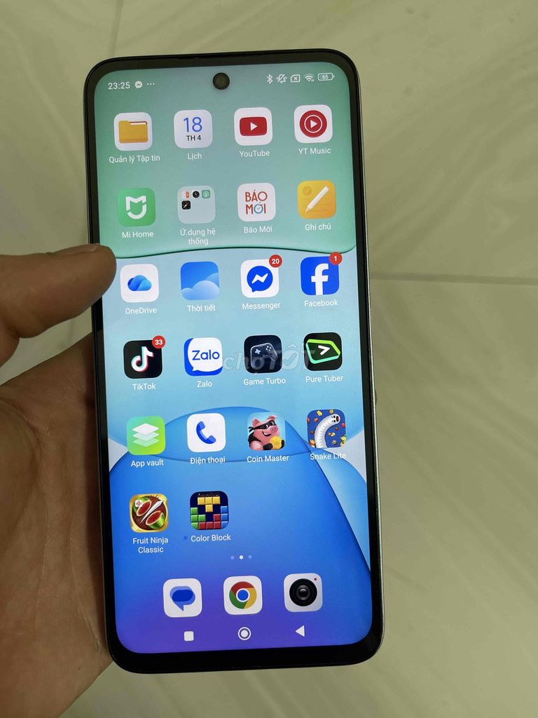 Xiaomi Redmi 13 128GB Trắng 99%. Mua bán Điện thoại tại Huyện Kim Động Hưng Yên được đăng bởi Ntd hình 1