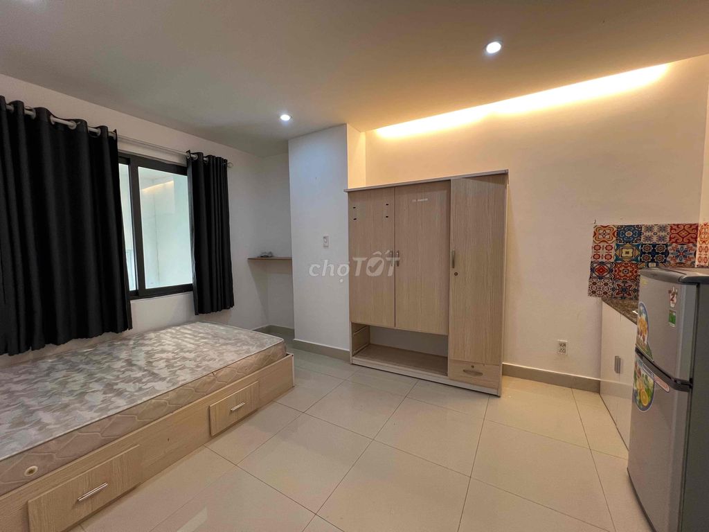 🧧Studio cửa sổ lớn 35m2 ở Nguyễn Hữu Cảnh, Bình Thạnh.