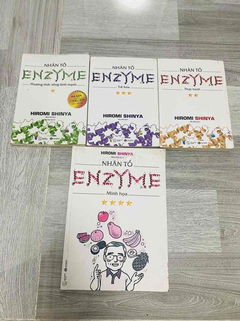 Thanh lý Bộ sách “Nhân Tố Enzyme” – đọc để hiểu lạ. Mua bán Sách tại Quận Phú Nhuận Tp Hồ Chí Minh được đăng bởi Hân hình 1