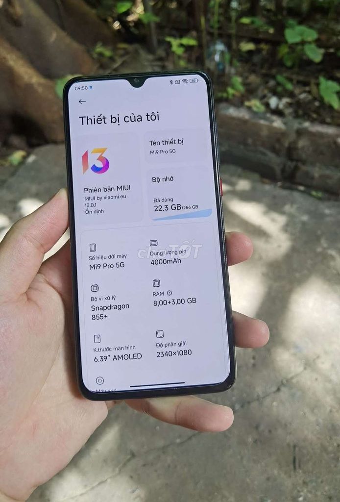 Xiaomi Mi 9 Pro 5G 256GB Đen. Mua bán Điện thoại tại Huyện Gia Lộc Hải Dương được đăng bởi AltVa hình 1