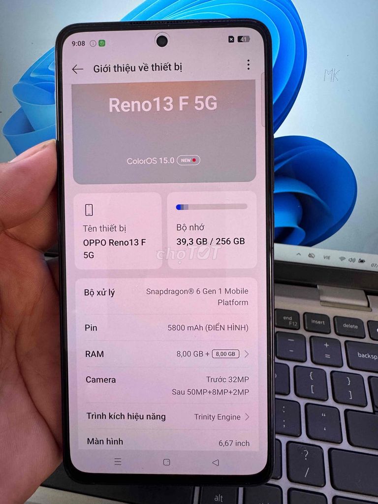 Oppo Reno 13F 5G 256GB Tím. Mua bán Điện thoại tại Quận 6 Tp Hồ Chí Minh được đăng bởi QUỐC THIÊN BÁN GÓP 0 ĐỒNG  hình 1
