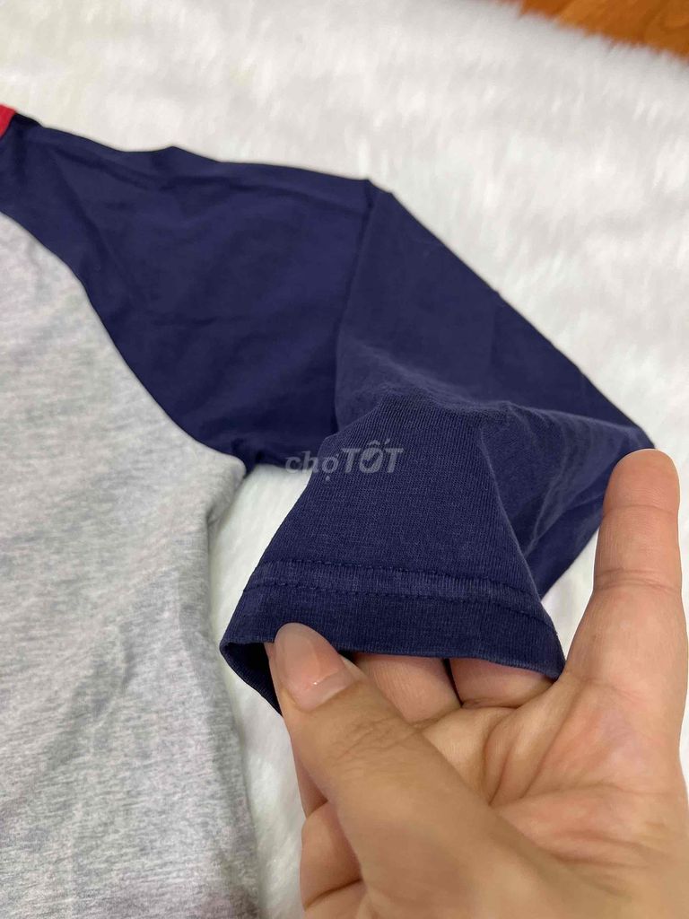 [Hàng si] Áo phông cotton dài tay cho bé trai T101