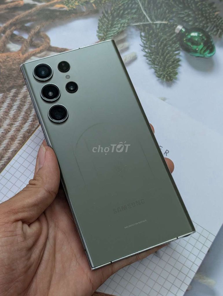 Samsung Galaxy S23 Ultra 5G Xám Màn nứt nhẹ. Mua bán Điện thoại tại Quận Hải Châu Đà Nẵng được đăng bởi MiPhone hình 1