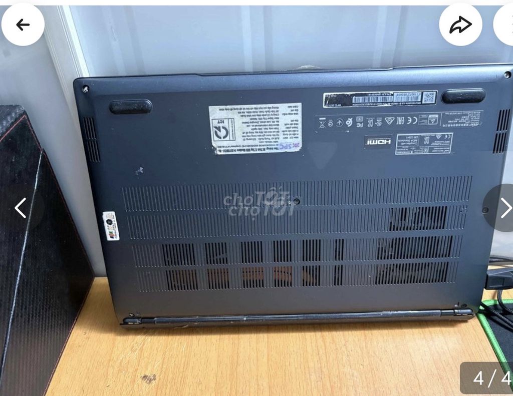 MSI I3 115g4 màu Đen. Mua bán Laptop tại Thành phố Buôn Ma Thuột Đắk Lắk được đăng bởi Trọng Đức Đặng Phạm hình 1