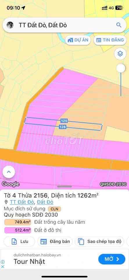 Bán 1200m đường Lê Văn Một, thổ cư 100m, giá chưa đến 2tr/m2