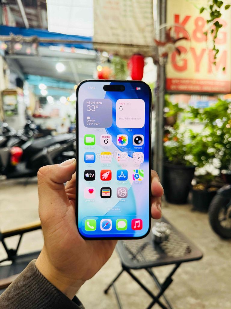 iPhone 16 Pro 128GB Titan Full Chức Năng. Mua bán Điện thoại tại Quận Gò Vấp Tp Hồ Chí Minh được đăng bởi Miễn Tiếp Cò Lái hình 1