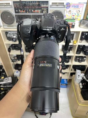 Máy ảnh film Minolta kèm lens 75-300. Mua bán Máy ảnh, Máy quay tại Quận Ninh Kiều Cần Thơ được đăng bởi Lê Oanh