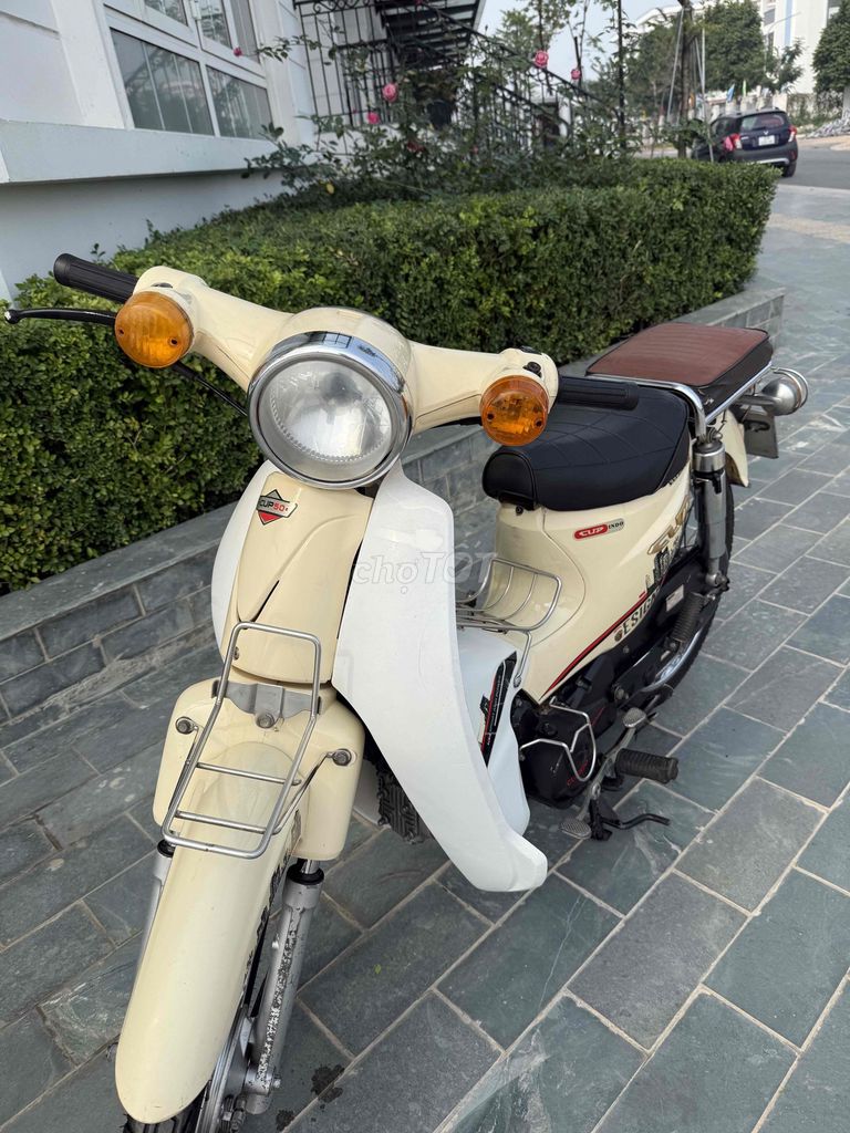 SYM Cub 50cc màu Kem. Mua bán Xe máy tại Quận Bắc Từ Liêm Hà Nội được đăng bởi Hữu Nhuận hình 8