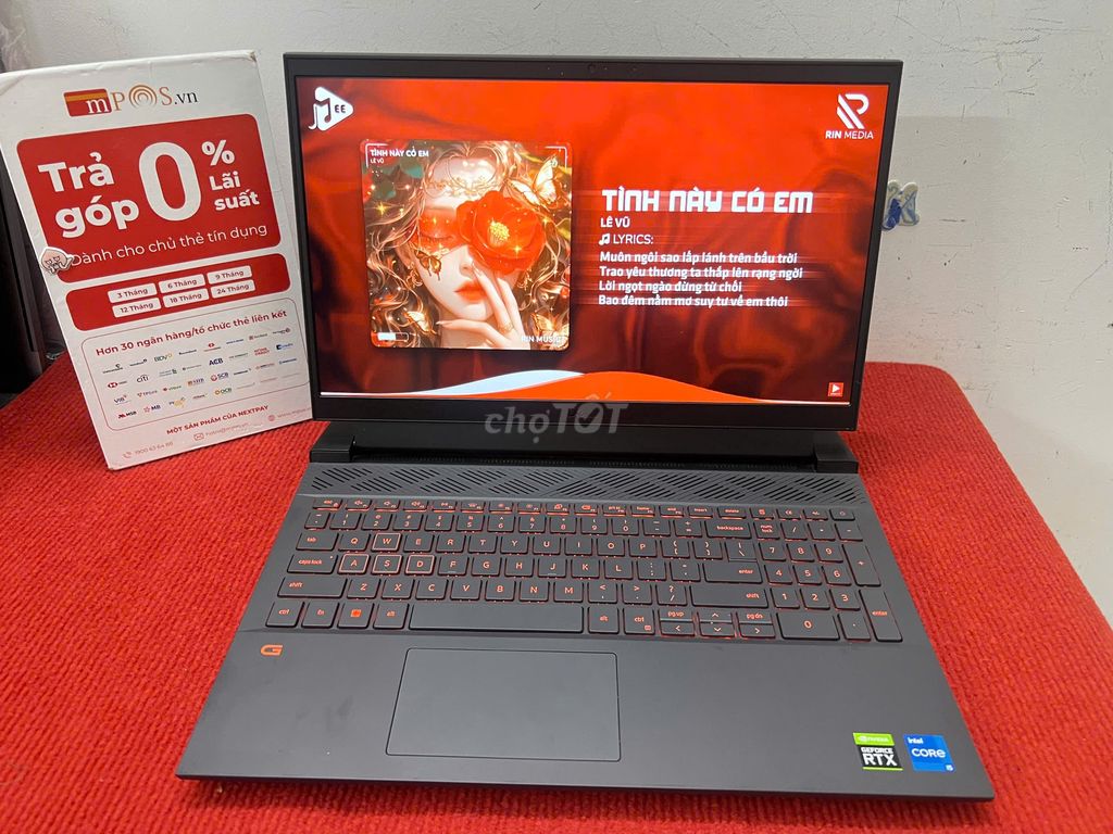 Dell Inc G15 5520 Gaming i5-12H|16|512|3050