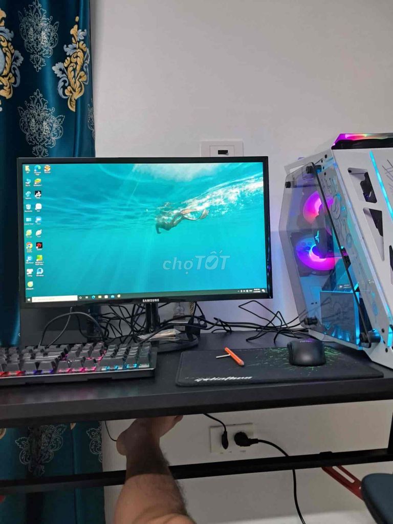 Máy tính để bàn i5-10400F 16GB GTX 1050 Ti. Mua bán Máy tính để bàn tại Huyện Việt Yên Bắc Giang được đăng bởi Huong Duong hình 1