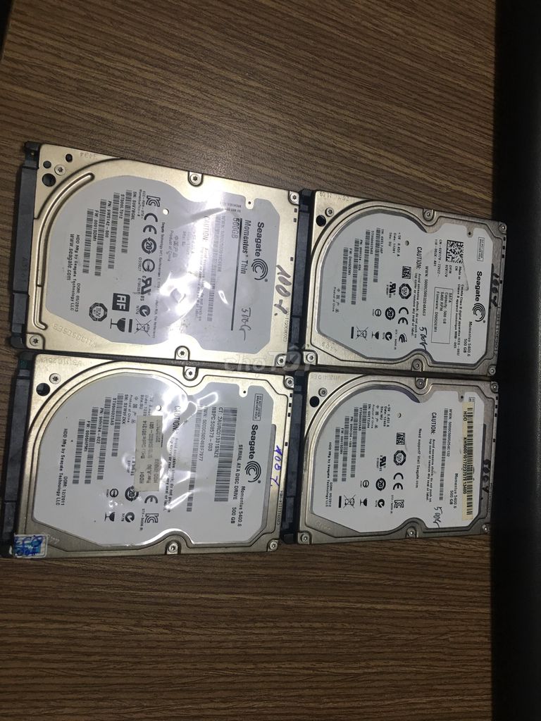 500gb laptop hiệu seagate 100%