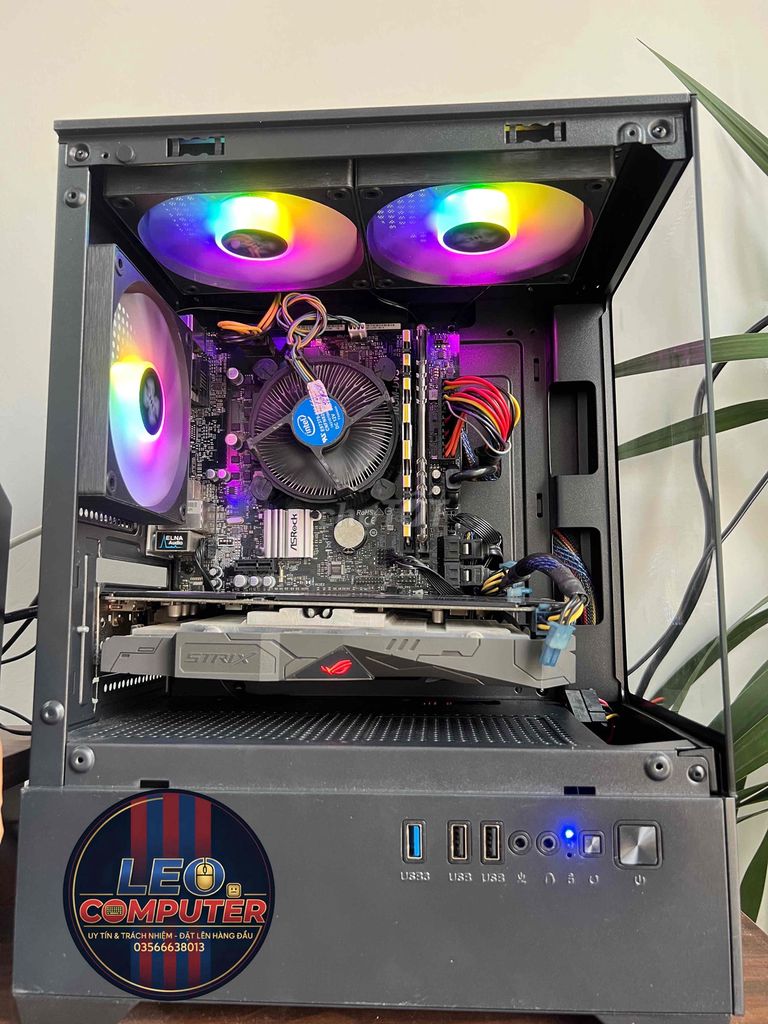 Case gaming zin chất giá đẹp. Mua bán Máy tính để bàn tại Huyện Đan Phượng Hà Nội được đăng bởi Mr Leo Computer hình 1