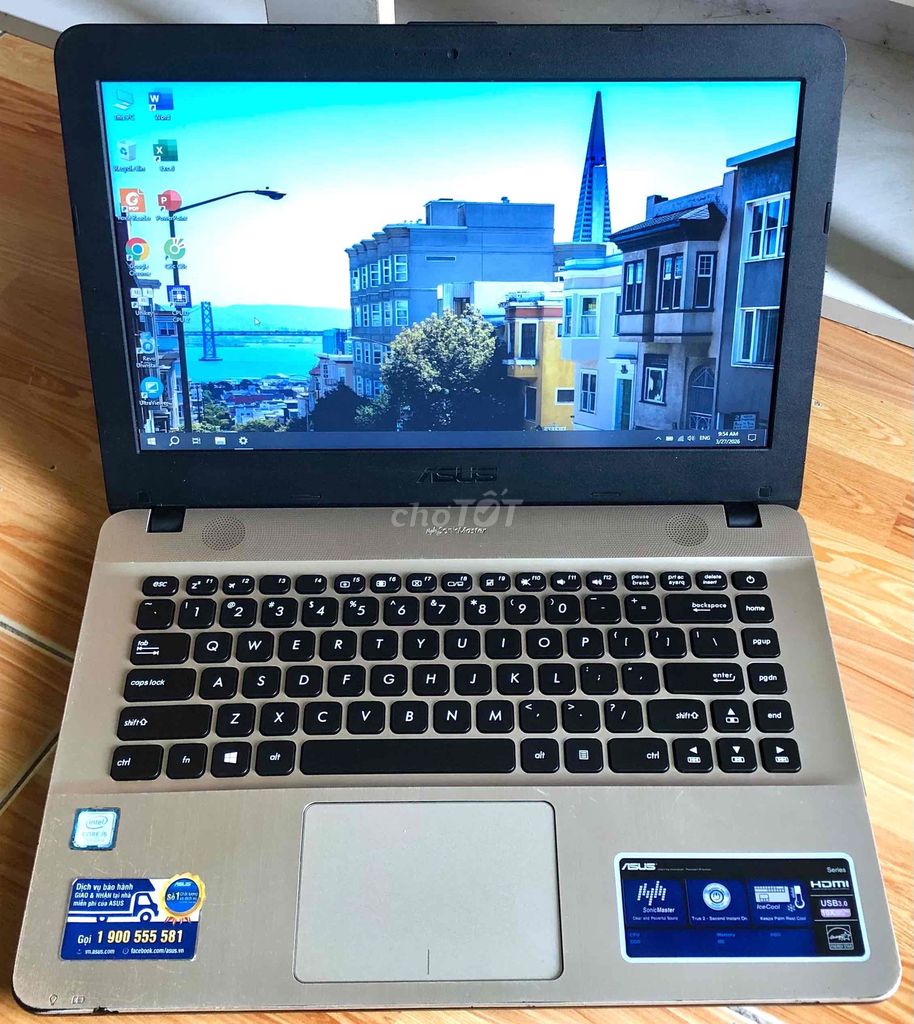 Asus I5-7200U/128G/Pin>2H/Type C/Máy Đẹp Full CN. Mua bán Laptop tại Quận 7 Tp Hồ Chí Minh được đăng bởi Thái Trần hình 1