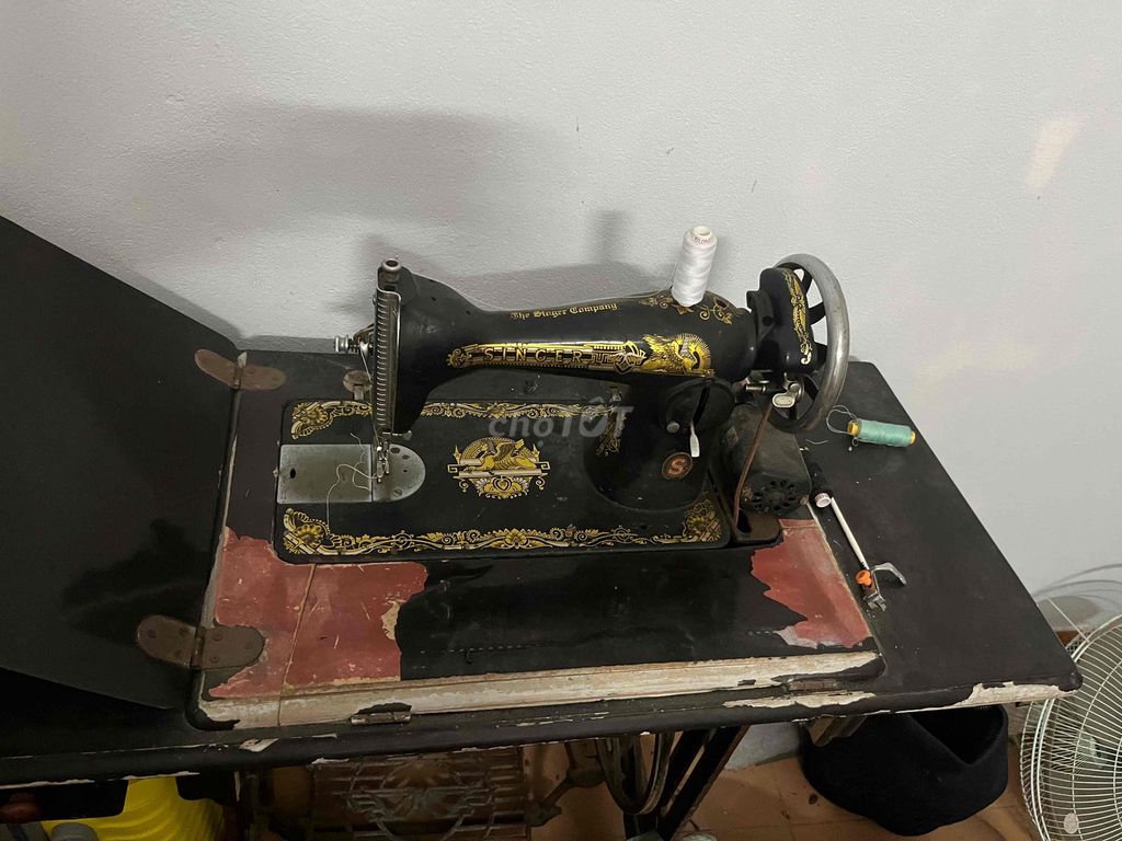 Máy may Singer Kim loại Đen. Mua bán Đồ chuyên dụng, Giống nuôi trồng tại Quận Sơn Trà Đà Nẵng được đăng bởi Hanna hình 1
