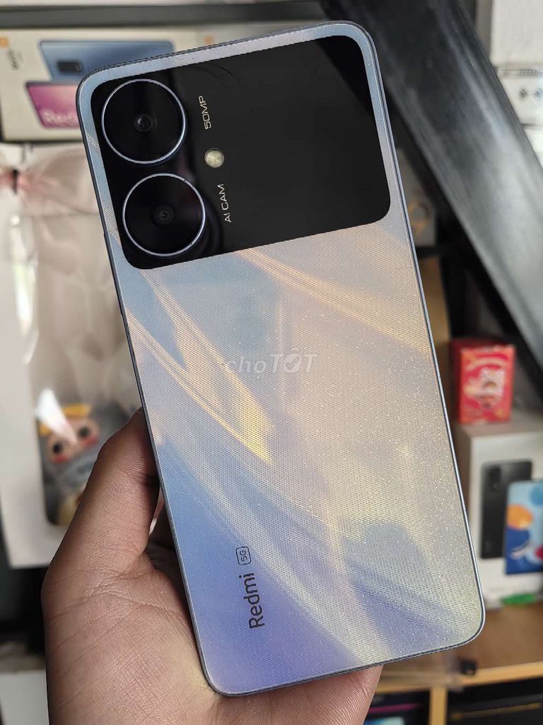 Xiaomi Redmi 13R 5G 128GB Trắng. Mua bán Điện thoại tại Quận Cẩm Lệ Đà Nẵng được đăng bởi Chính Mobile hình 1